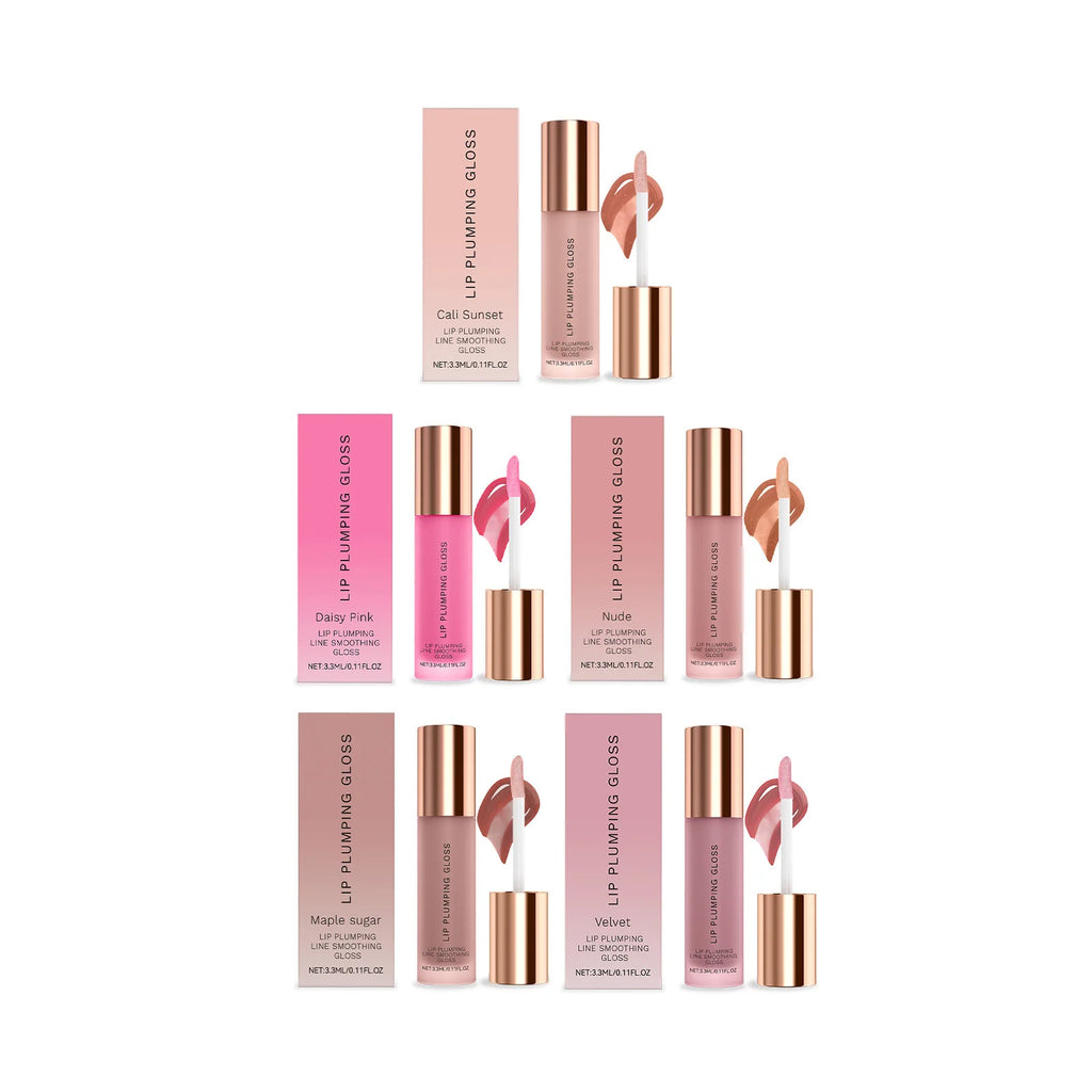 Moisturizing Lip Plumping Gloss – Non-Sticky Hydrating Balm
