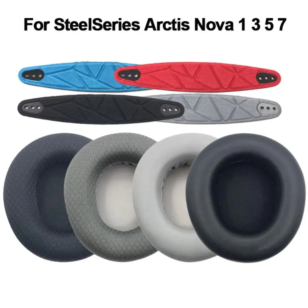 Foam Ear Pads for SteelSeries Arctis Nova 1 3 5 7 – 1 Pair