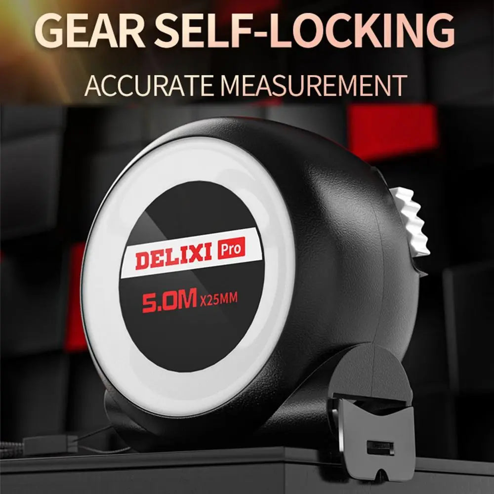 Steel Tape Measure 3/5/7.5/10m – Drop-Resistant & High-Precision