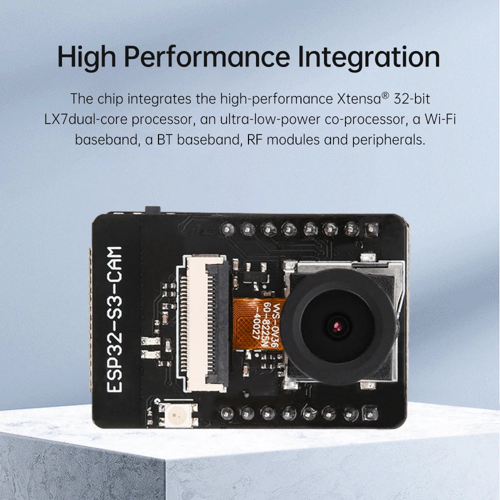 ESP32-S3-CAM WiFi Bluetooth Dev Board – N16R8 Module