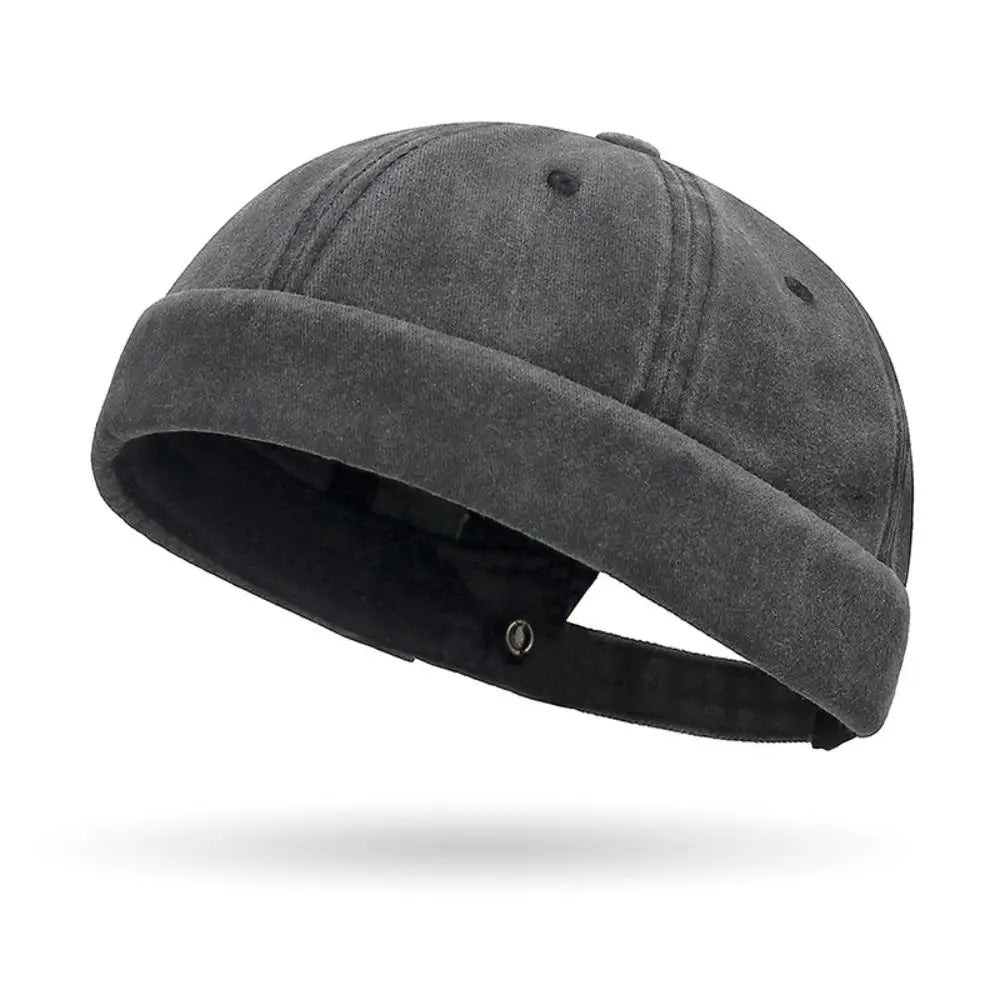 Hip Hop Beanie Hat – Brimless Knit Skull Cap, Adjustable