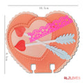 Scalloped Heart Memorydex Metal Cutting Die – DIY Scrapbooking