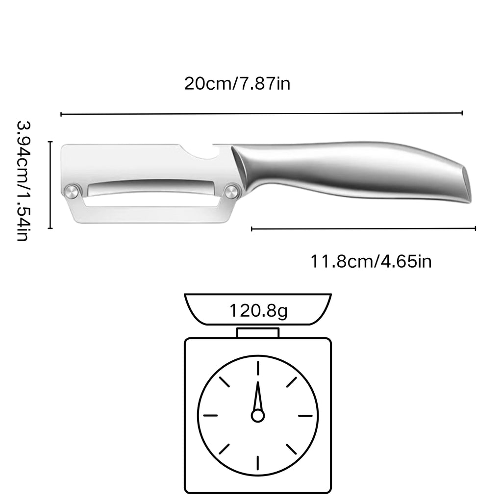 Stainless Steel Fruit & Vegetable Peeler – Durable & Sharp