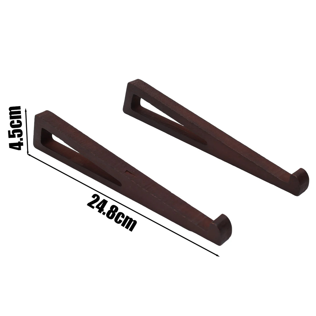 Wooden Laptop Stand – Universal Non-Slip Riser for 11–17" Laptops