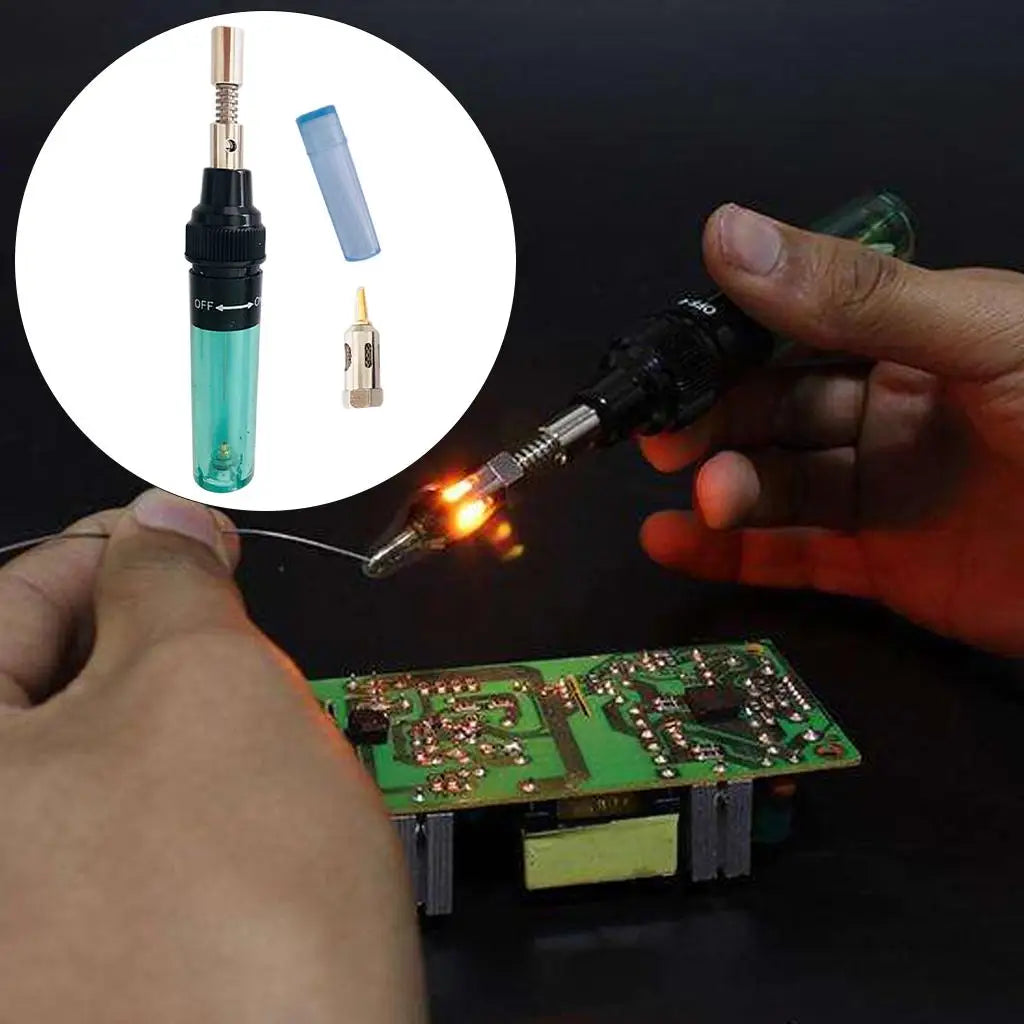 Cordless Butane Gas Soldering Iron Kit – Portable Welding Tool