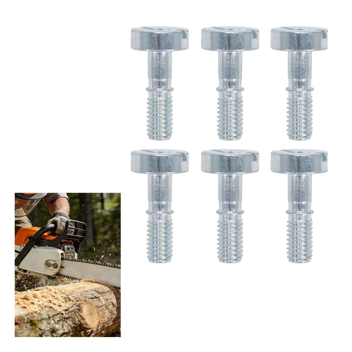 Chainsaw Engine Cover Guard Screw MS311 MS391 9022-319-1300