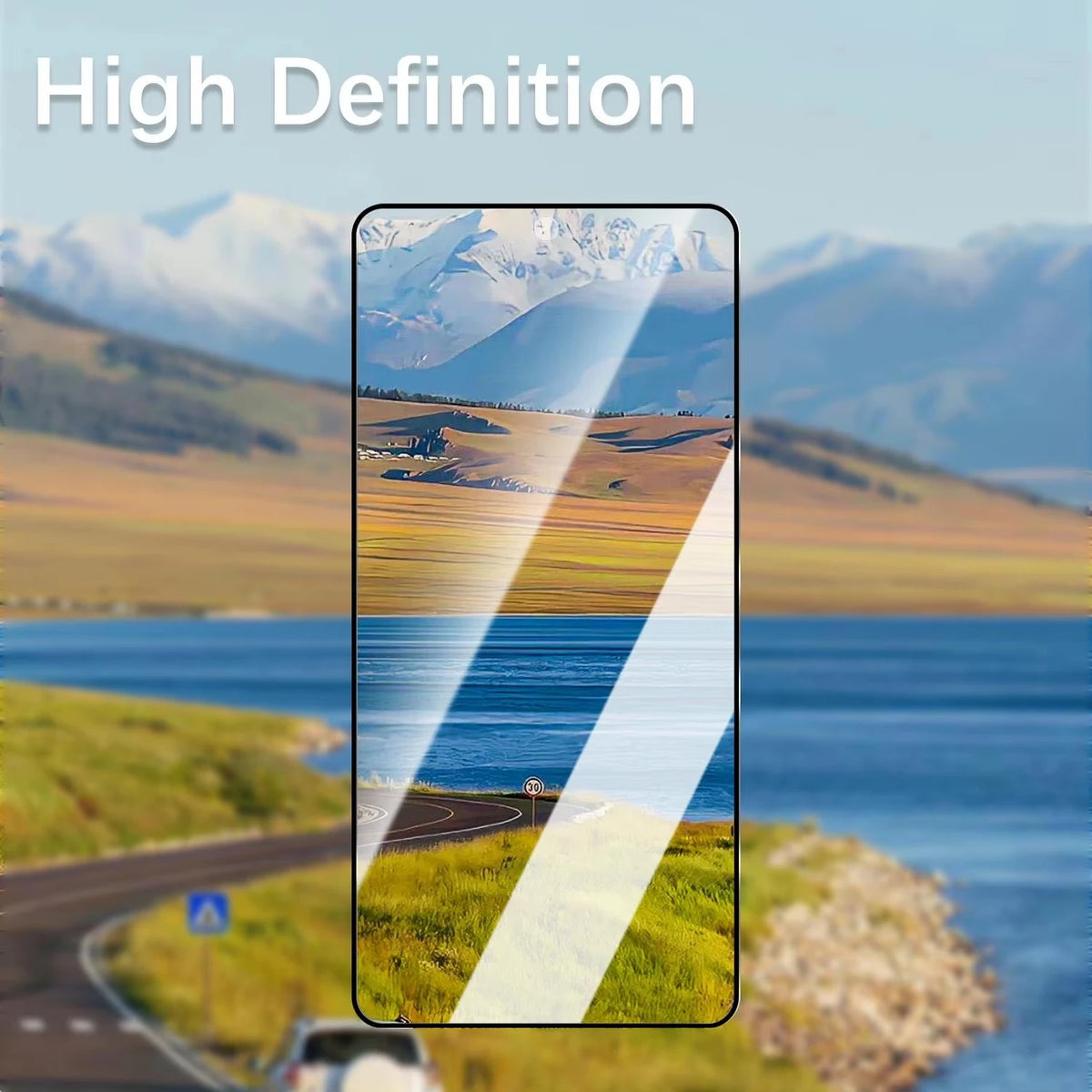 3-Pack Samsung Galaxy Tempered Glass Screen Protector | HD Clear