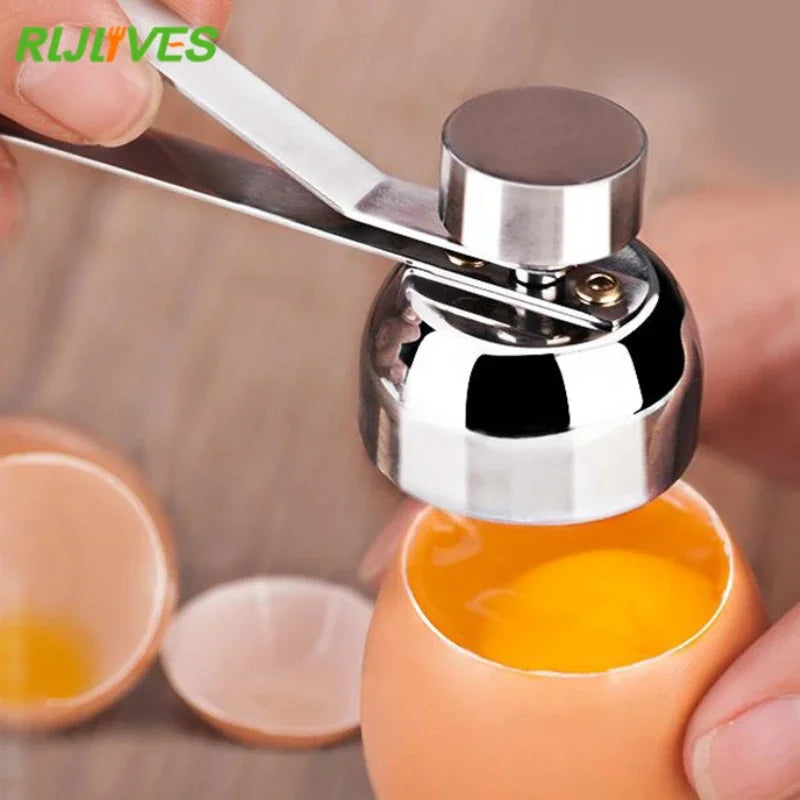 Stainless Steel Egg Topper Cutter & Shell Opener Tool