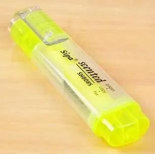 Scented Fluorescent Highlighter Pen – 7 Candy Colors, Chisel Tip