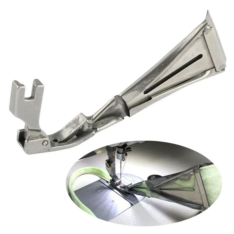 F515 Pull Tube Presser Foot – Folding Edge Wrapper Sewing