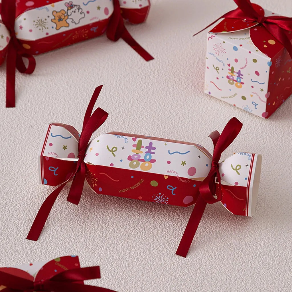 Wedding Favor Candy Box – Romantic Printed Gift Box