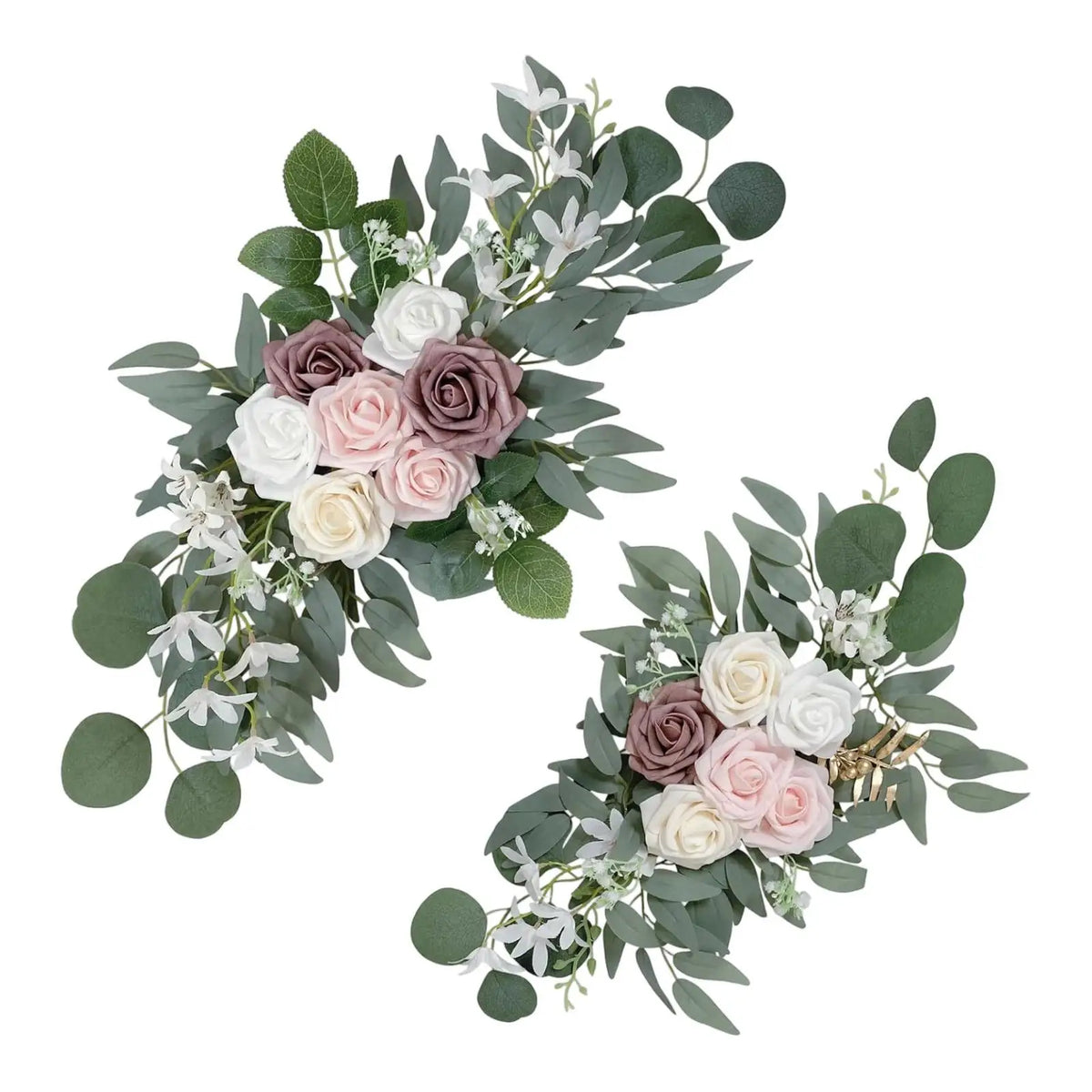 Silk Artificial Flower Garland – Wedding Arch & Décor Set