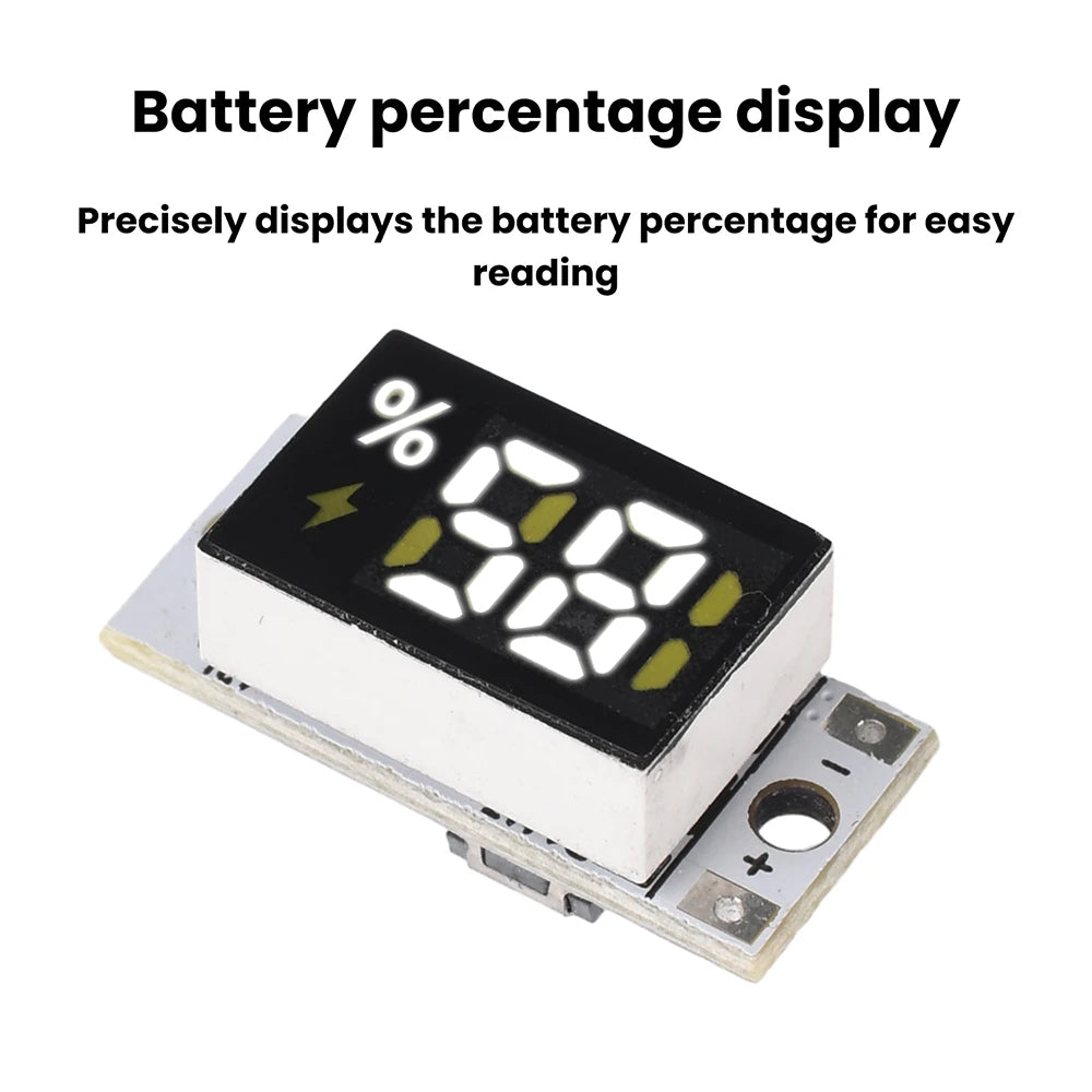Mini Lithium Battery Level Indicator Module 1S–4S | Gaqqee