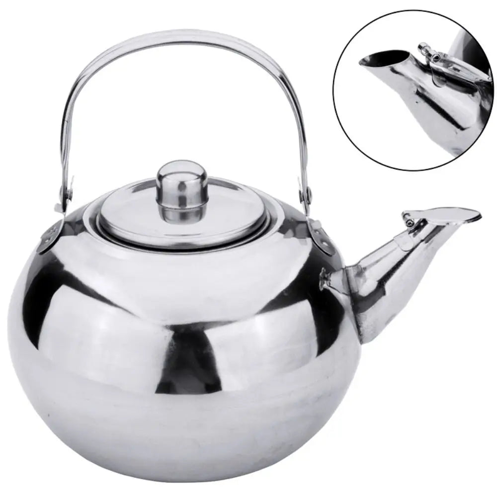 Stainless Steel Tea & Coffee Kettle with Infuser | 1–2.5L