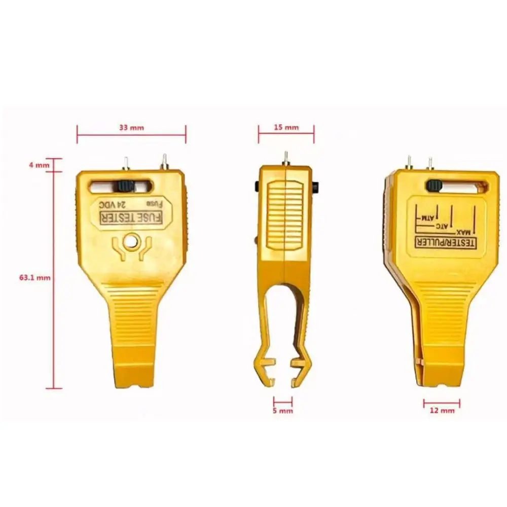 Universal Car Fuse Tester & Puller with LED Indicator