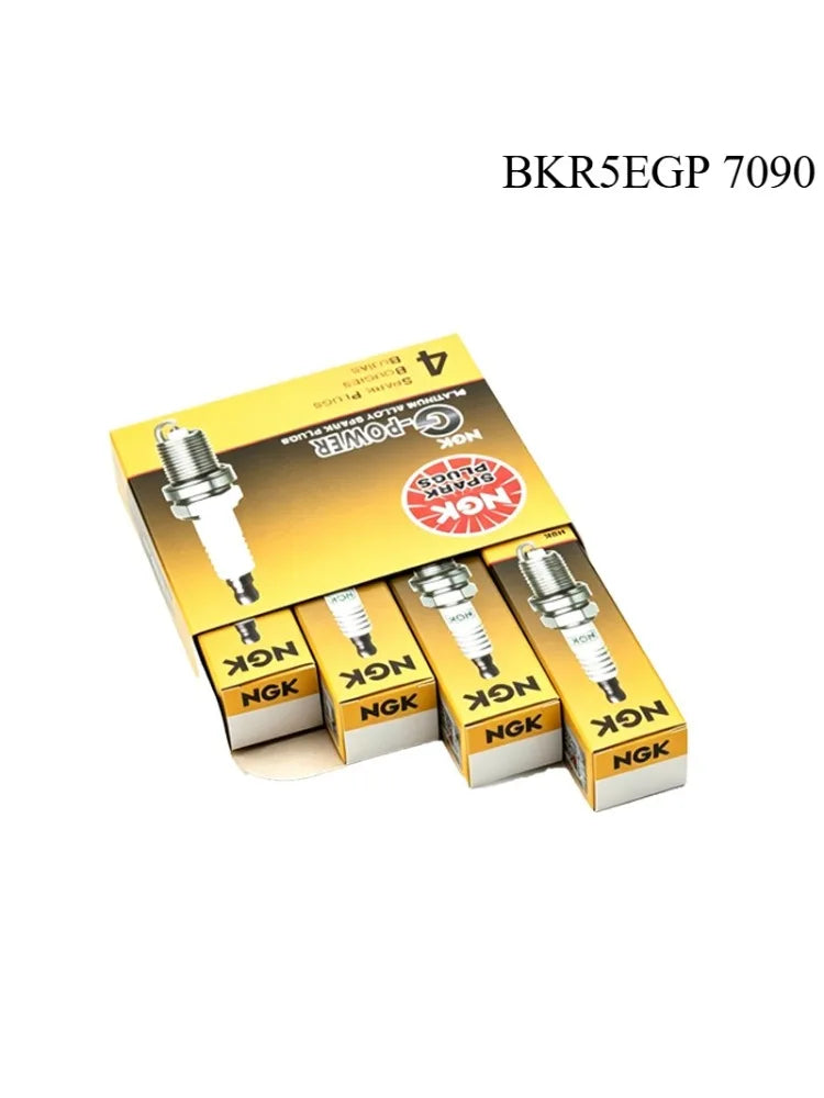 NGK BKR5EGP Platinum Spark Plugs 4-Pack – Elantra & Tucson
