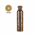 800ml Copper Insulated Water Bottle – Leakproof, One-Click Lid