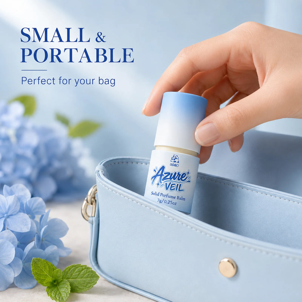 Portable Solid Perfume Balm – Long-Lasting Travel Fragrance