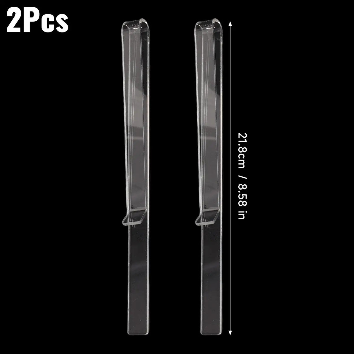 Transparent Acrylic Sheet Music Clips for Music Stand (2/4 Pack)
