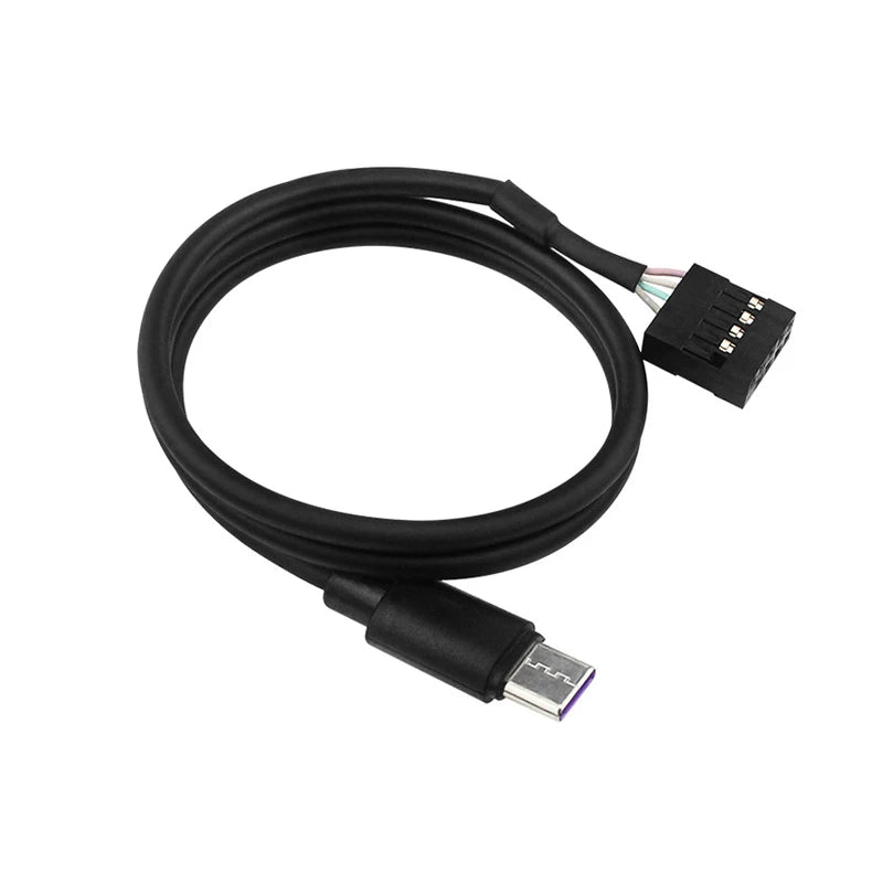 USB-C to 9-Pin Motherboard Power Cable 50cm | Data & Charge