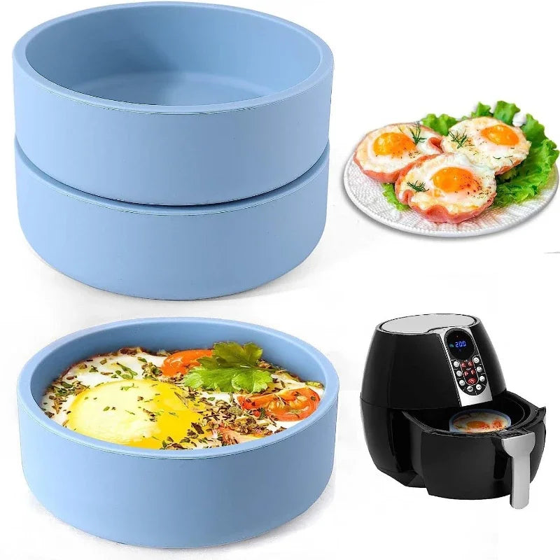 Silicone Egg Boiler Bowl – Microwave Safe Nonstick Reusable Mold