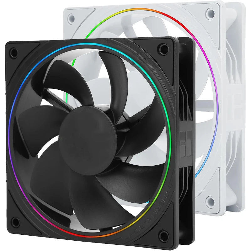 BAPPSUS 12cm ARGB Silent PC Case Fan – Infinity Mirror Cooler