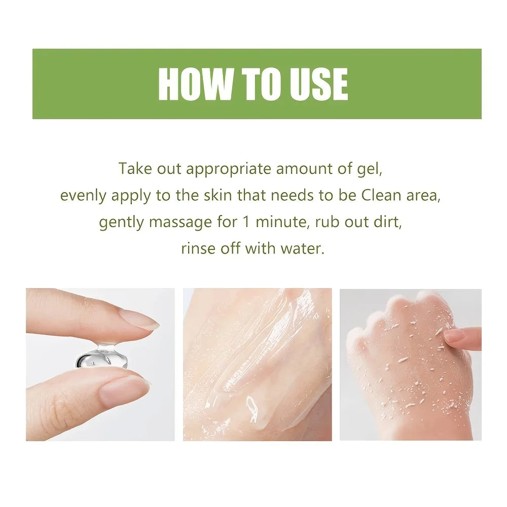 YCHZ Collagen Exfoliating Gel – Moisturizing Face Scrub