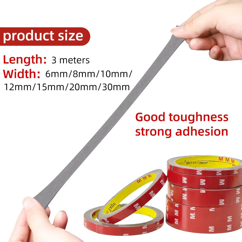 3M Double-Sided Acrylic Foam Tape – Waterproof & Heat Resistant