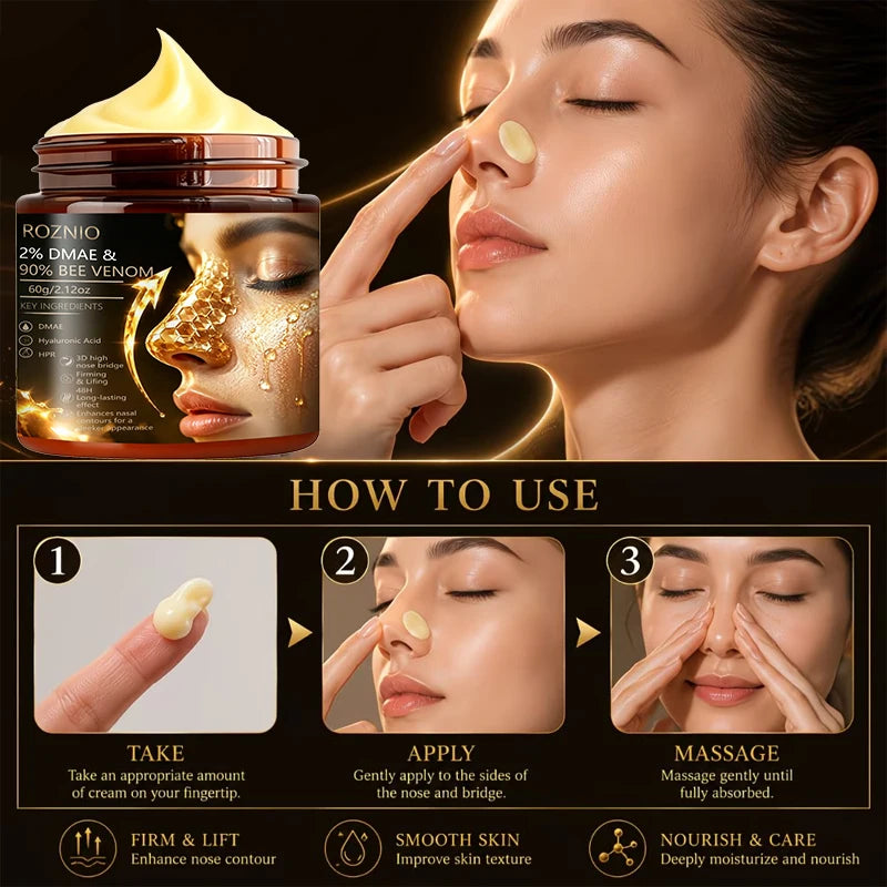 ROZINO Bee Venom Face Cream – Moisturizing Anti-Wrinkle