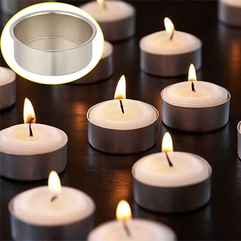 Metal Candle Cups for Taper Candles – Wedding & Craft Decor