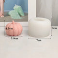 Halloween Pumpkin Silicone Mold – Candle Soap Resin Chocolate