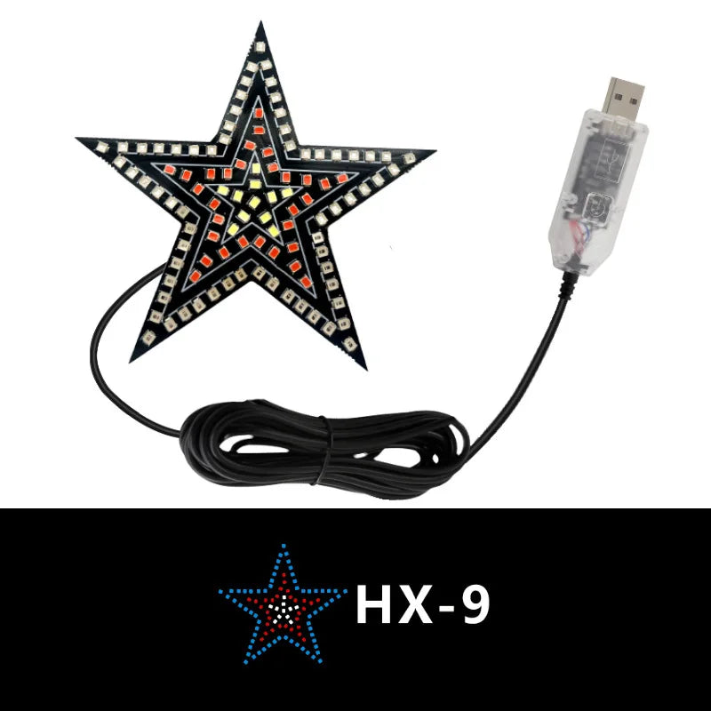 Devil's Eye LED Car Windshield Decorative Light | USB 5V