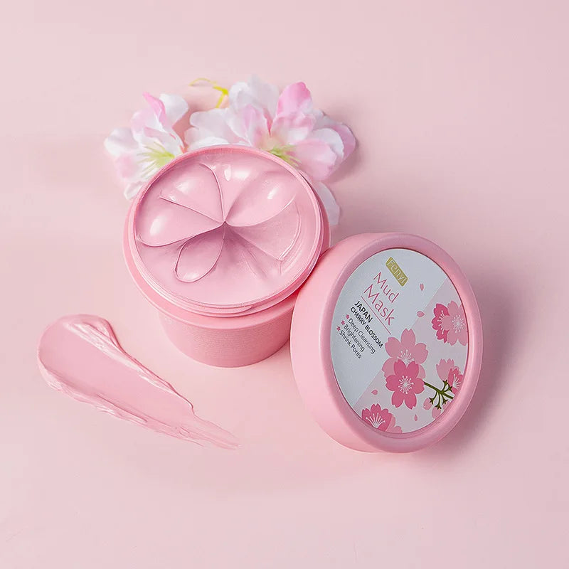 LAIKOU Sakura Mud Face Mask 100g – Oil Control & Pore Care