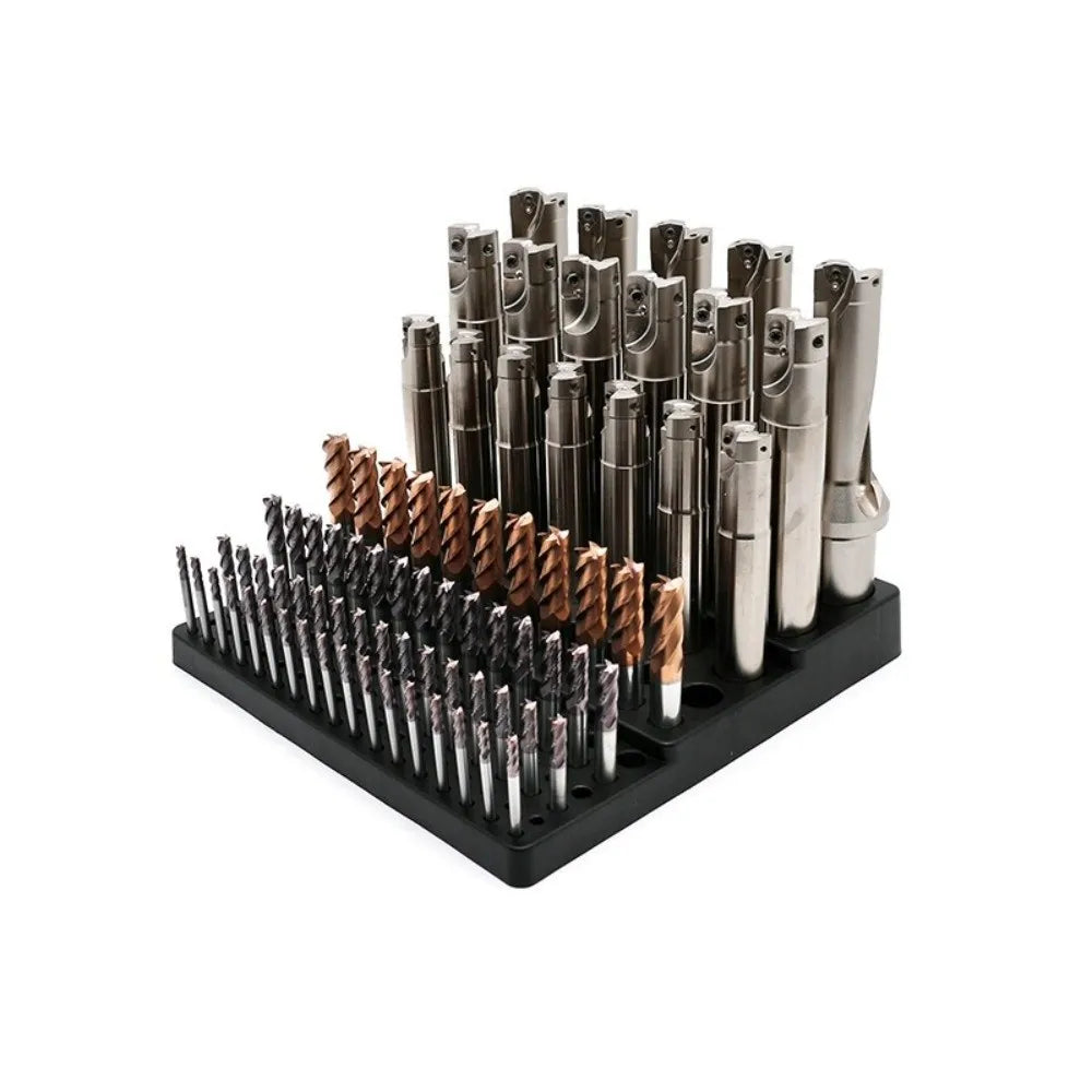 131-Hole Milling Cutter Organizer Box | Large Capacity Storage