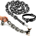 Novelty Fake Chain Dog Leash – Lightweight Photo Prop Lead