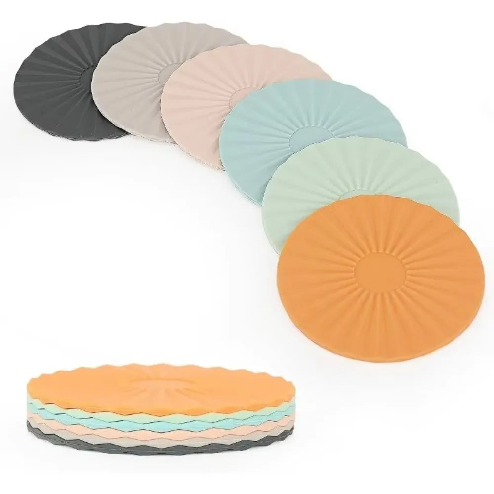 17cm Round Silicone Heat Resistant Trivet Mat – Non-Slip Pad