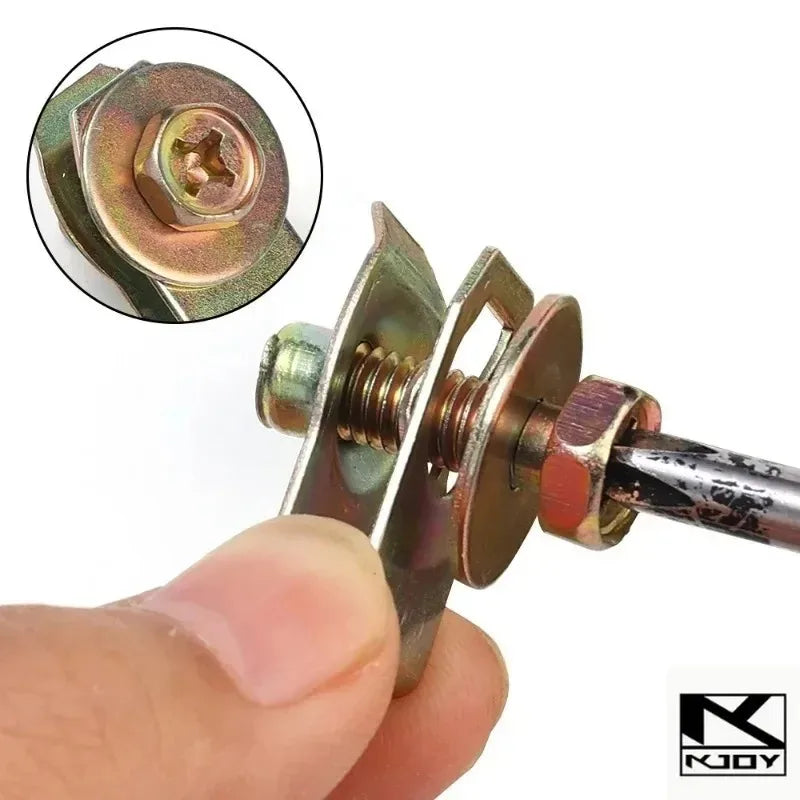 kkjoy M6 U-Nut Screw Fasteners for Fender & Bumper – 10/20 Pack