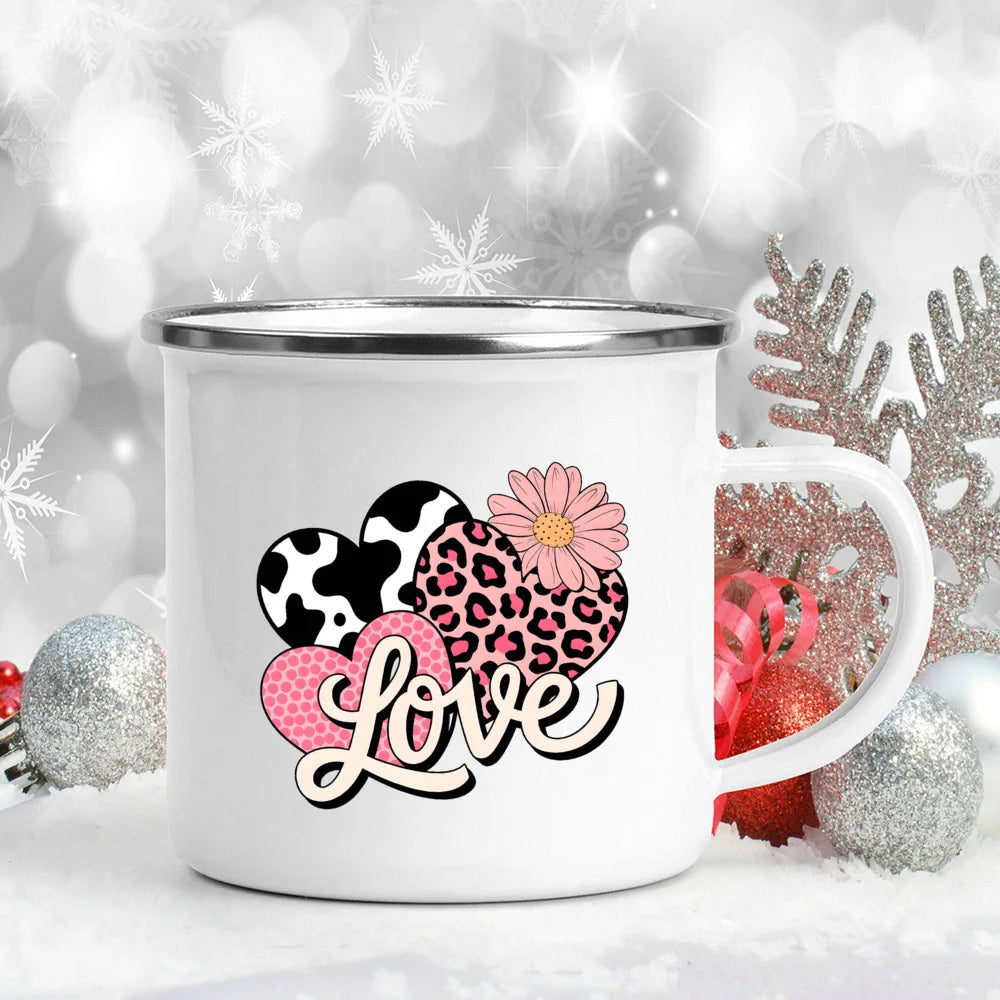 "You Make Me Melt" Enamel Mug – Valentine's Day Gift
