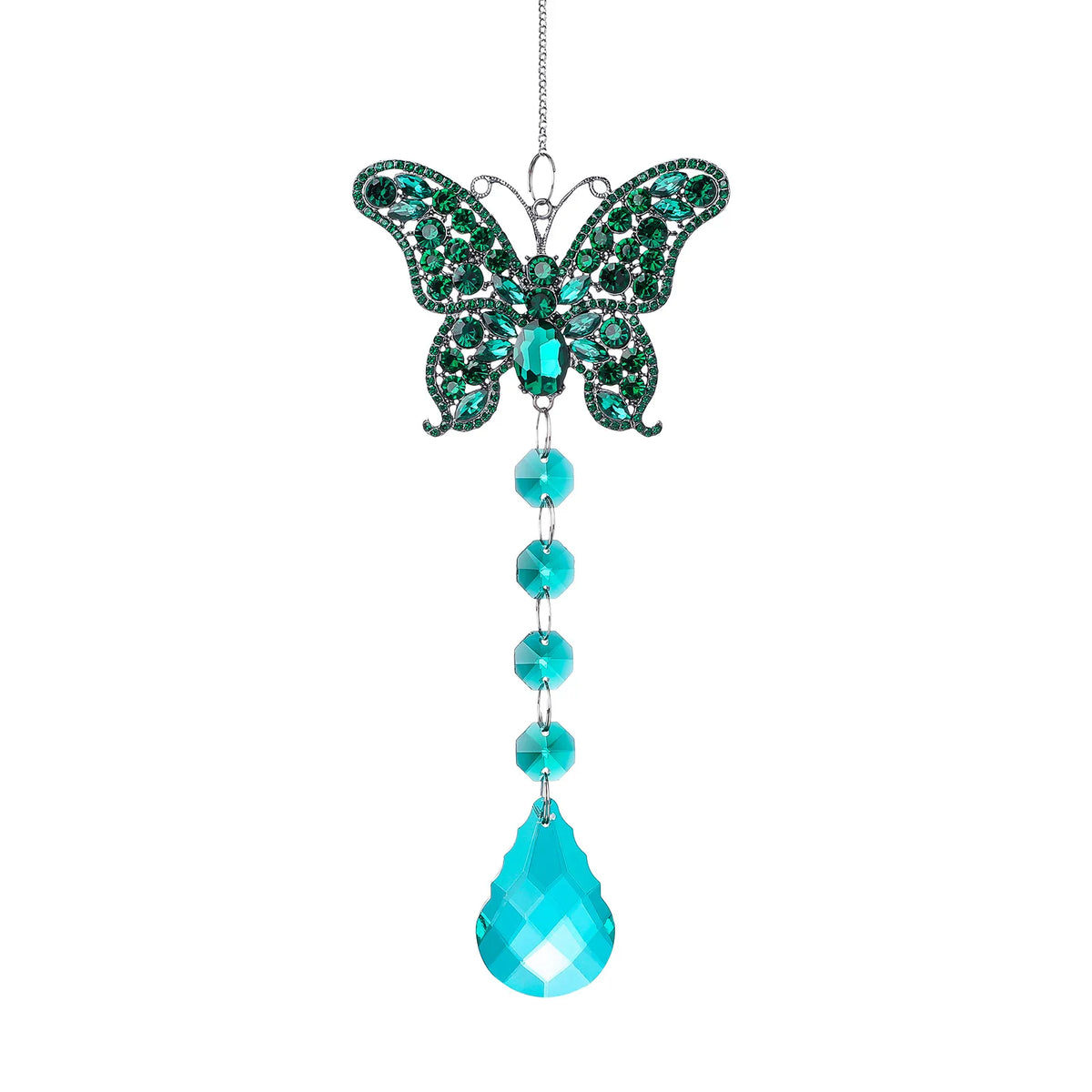 Hummingbird Crystal Suncatcher – Prism Window & Garden Decor