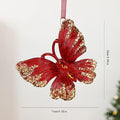 Double Bell Christmas Ornament – Hand Painted Acrylic Pendant