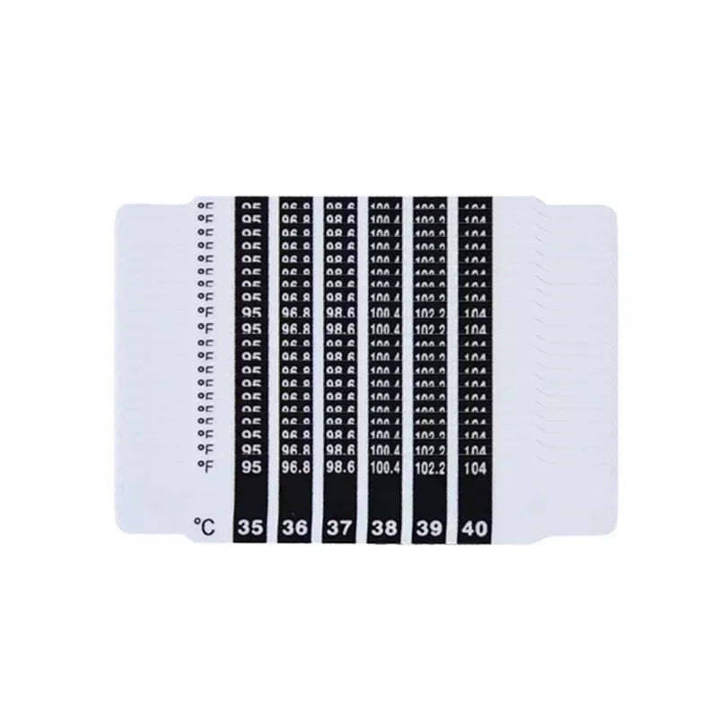 Reusable LCD Forehead Temperature Strip 10/20Pcs – Baby Kids
