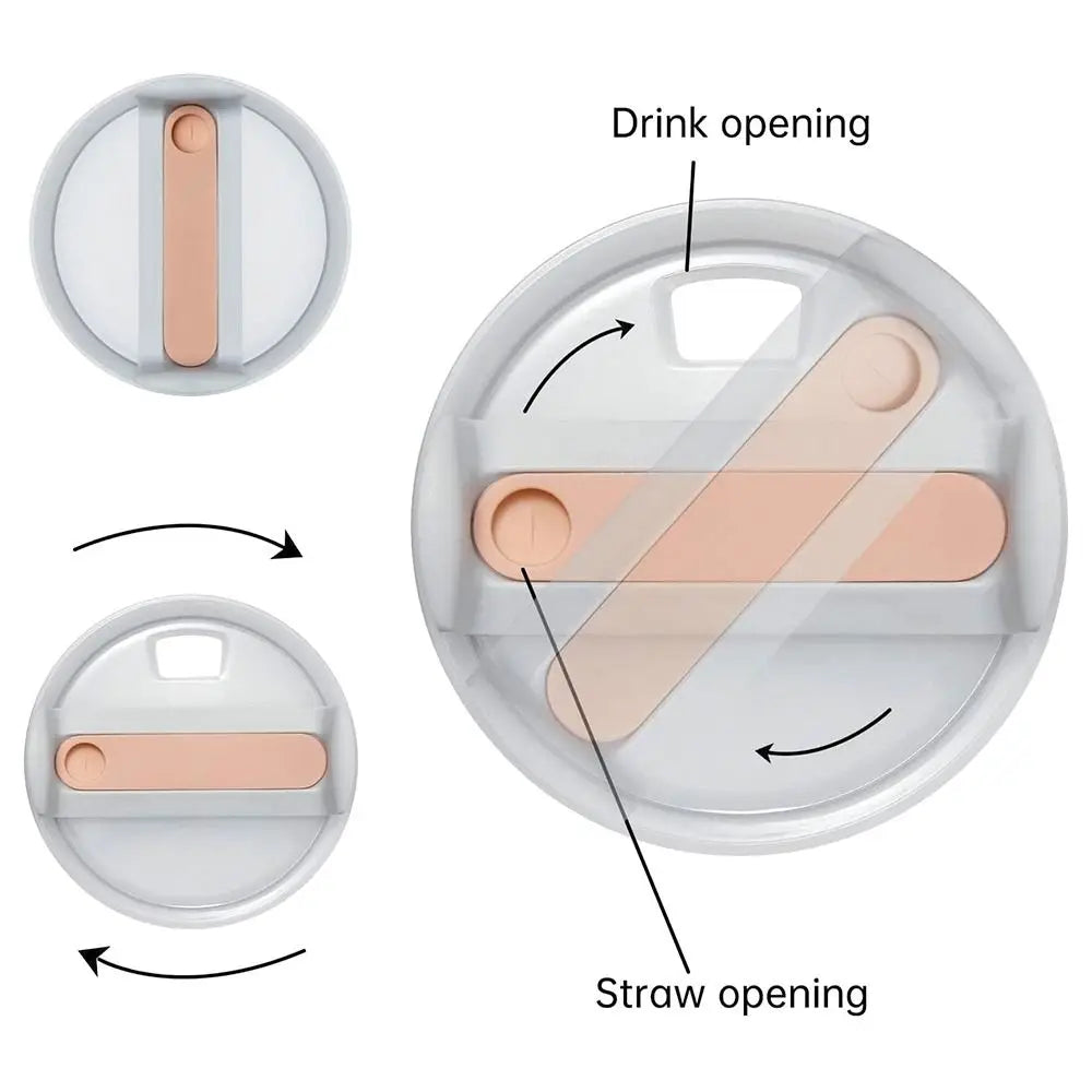 Spill-Proof Replacement Lid for Stanley 40oz Quencher Tumbler