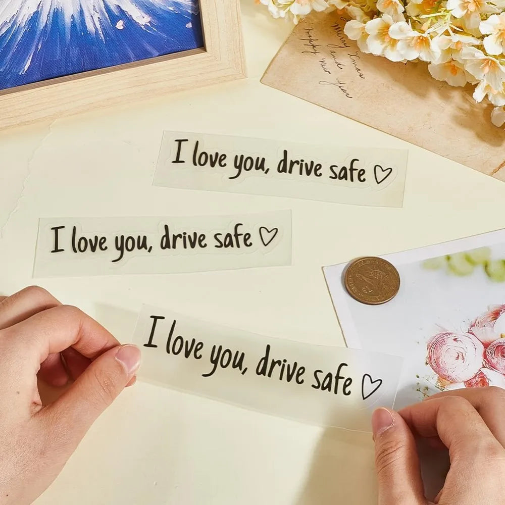 "You Are Beautiful" Mirror Decal Stickers 3-Pack | PVC Car