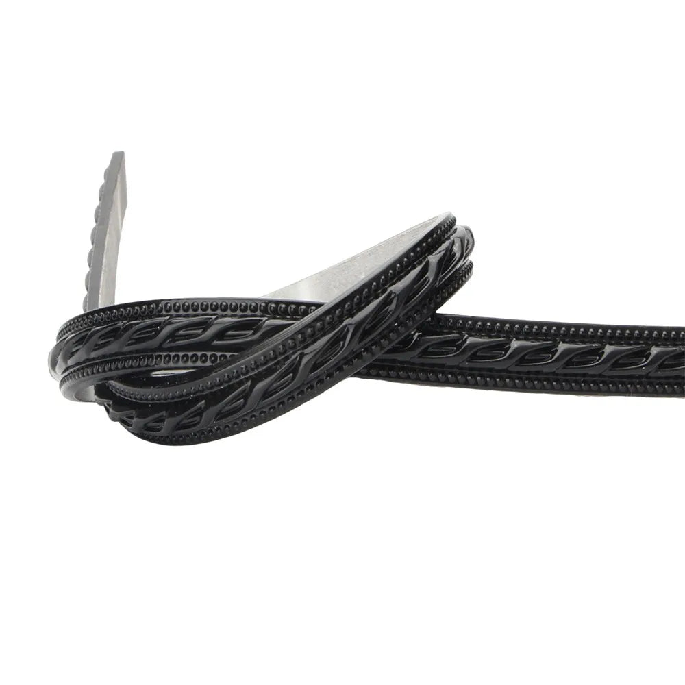 Self-Adhesive Faux Embossed Wall Border Trim Strip 1M PVC