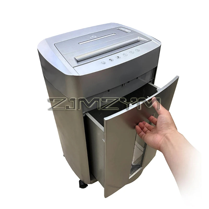 ZJMZYM 17L Electric Cross-Cut Paper Shredder – Office & Home