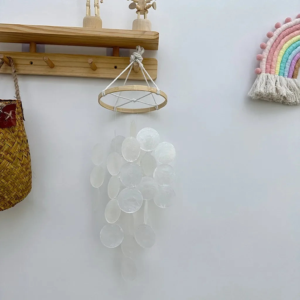 Nordic Shell Wind Chime – Handmade Hanging Home Decor