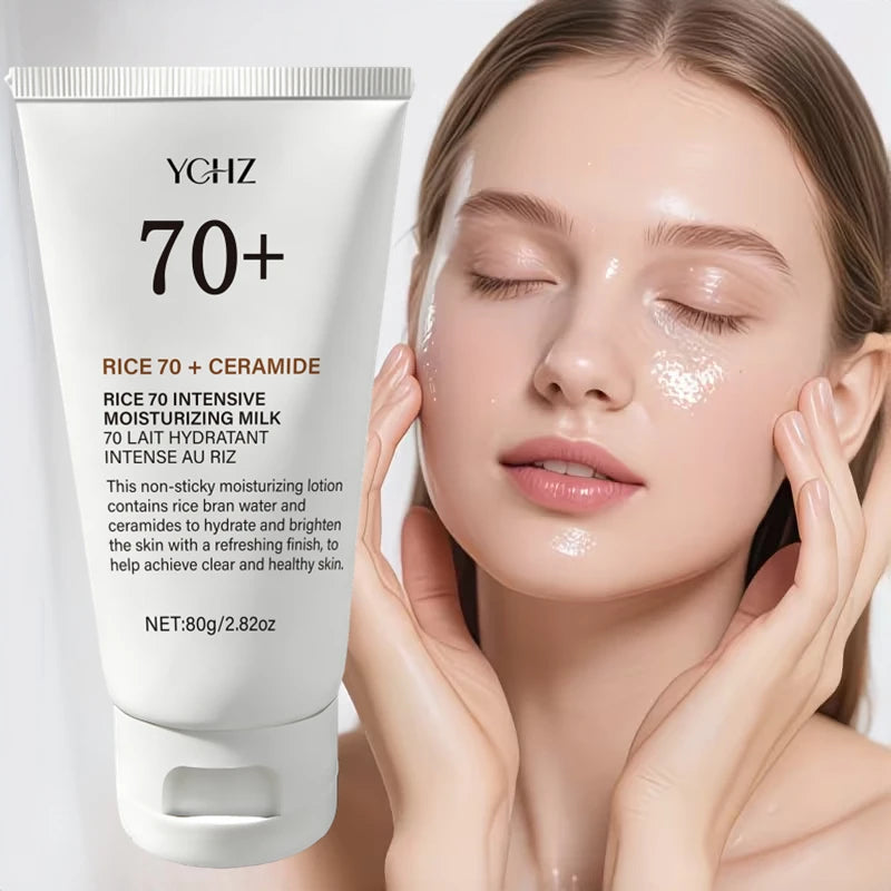 YCHZ Rice & Niacinamide Moisturizing Cream 80g – All Skin Types