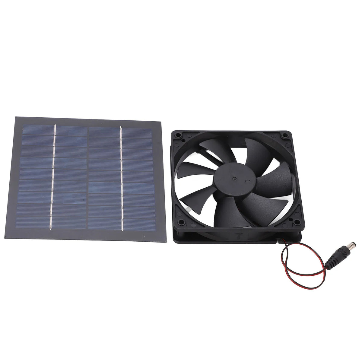 20W Solar Exhaust Fan Kit – IP65 Waterproof, 20% Efficiency