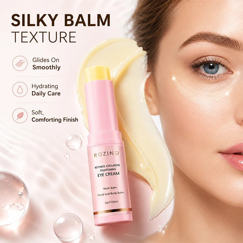 ROZINO Moisturizing Eye & Body Balm Stick | Retinol Collagen