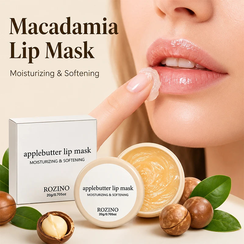 ROZINO Apple Butter Lip Mask – Hydrating & Softening